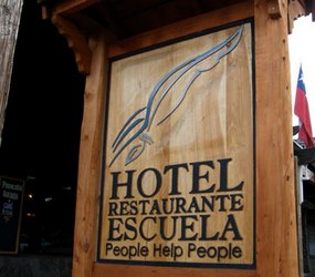 Hotel Restaurante Escuela People Help People en Panguipulli, Los Rios